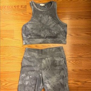 Matching Workout Biker short set